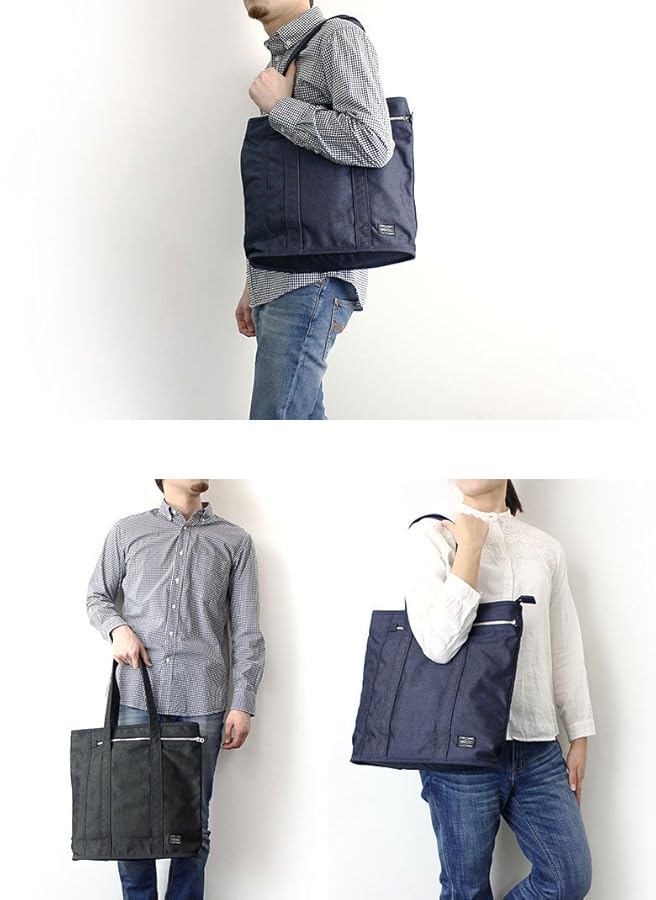 【極美品】ポーター スモーキー トートバッグ M デニム SMOKY(スモーキー) TOTE BAG(L) | 吉田カバンホームページ